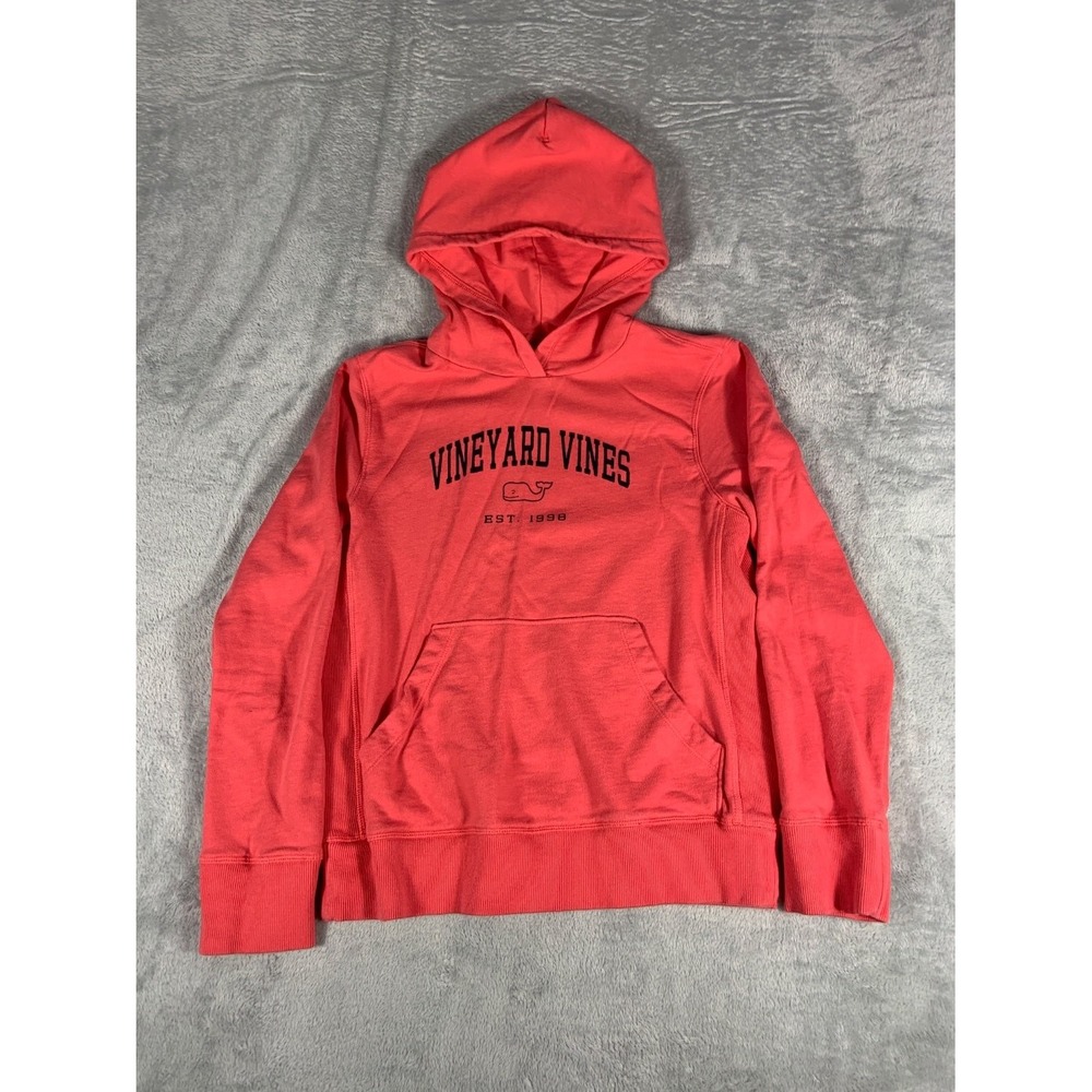 Vineyard Vines Pullover Hoodie Sweatshirt Kids L Pink Hooded